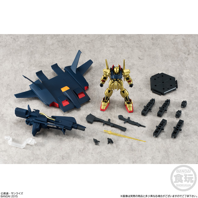 ガンダム食玩ポータル ASSAULT KINGDOM EX06 百式セット ＆ EX07