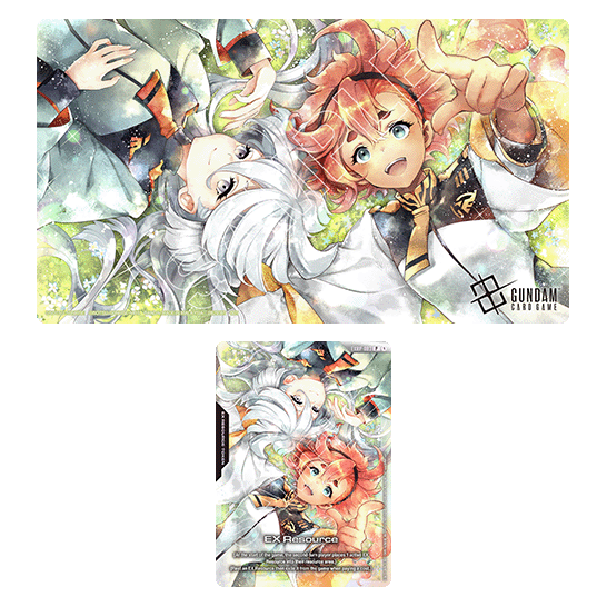 Official Playmat & Card Set Suletta & Miorine | BANDAI CARD GAMES