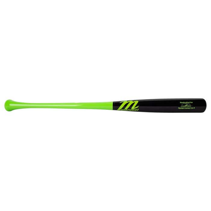 Marucci Martian Pro Model Maple Wood Baseball Bat - Lime/Black
