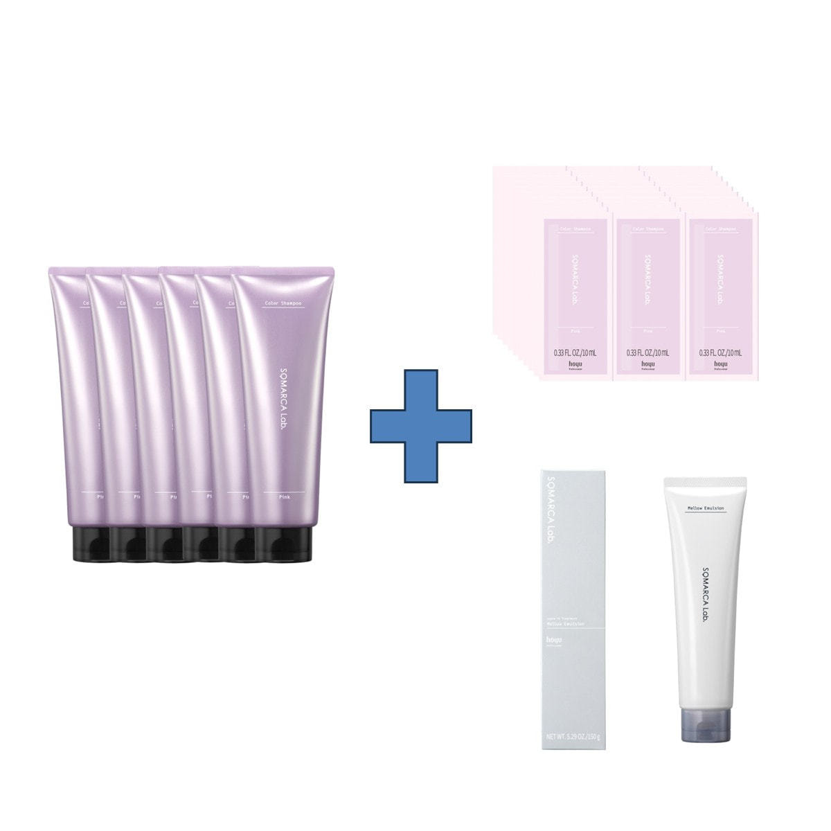 数量限定】ソマルカラボ カラーシャンプー ピンクセットの卸・通販