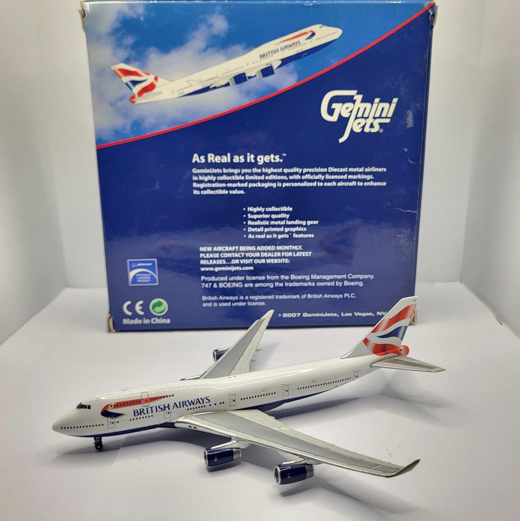 Gemini Jets 1:400 British Airways G-CIVV Boeing 747-400