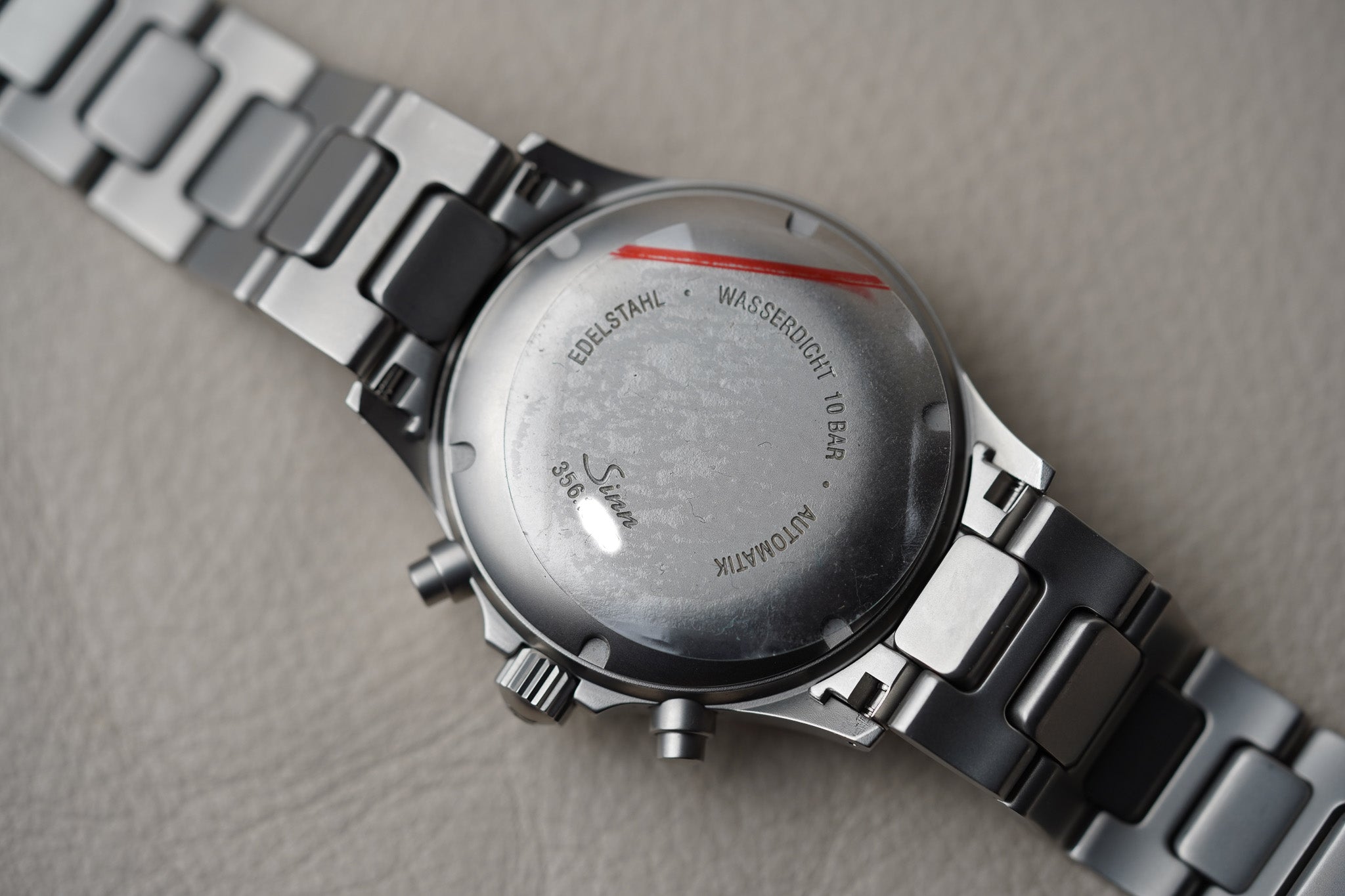 Sinn 356 Flieger Acrylic H Link Bracelet – Belmont Watches