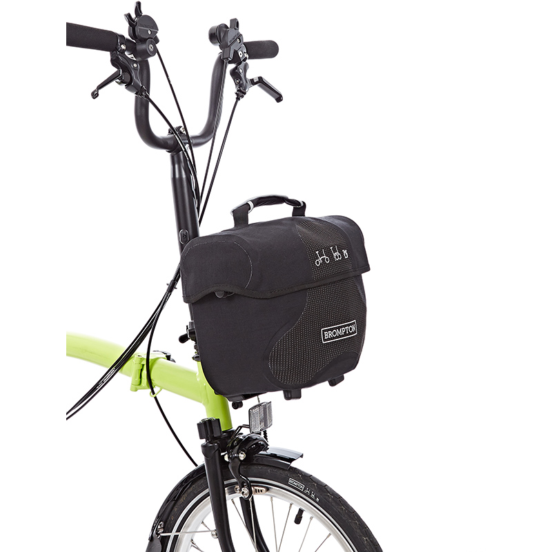 Brompton Mini O Bag Black – Reflective | BernatCycles