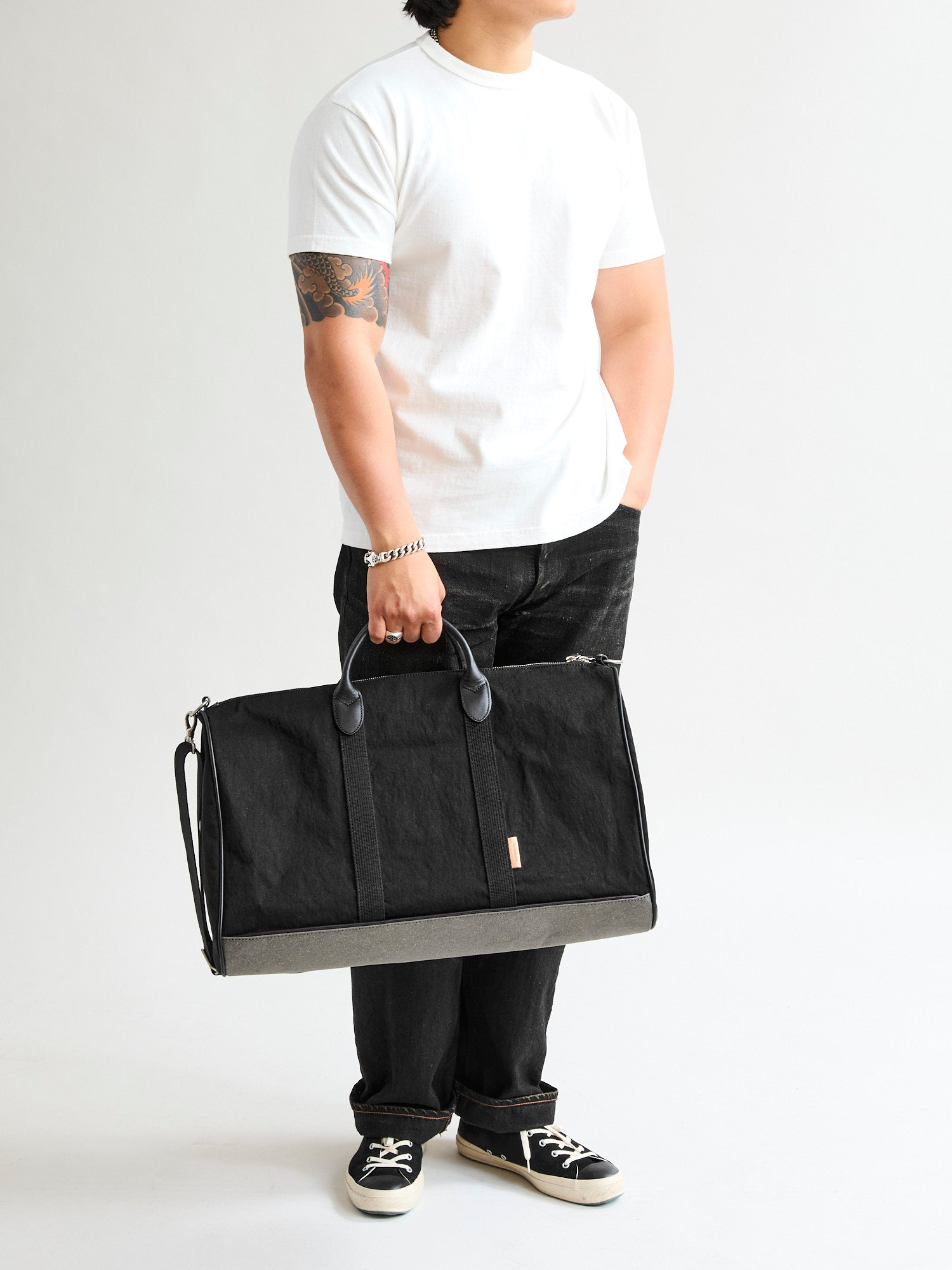 Boston Bag in Black – Blue Owl Workshop