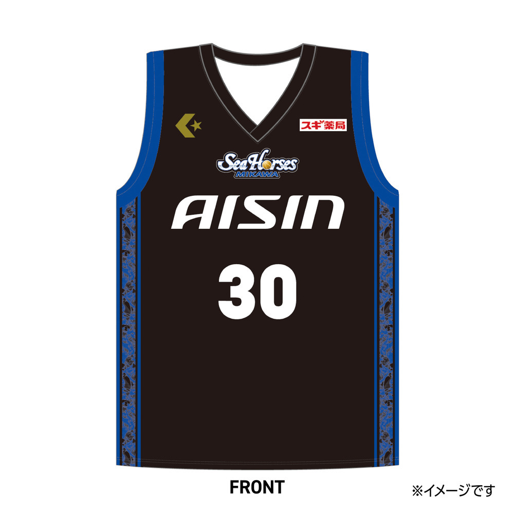 2025-26 ☆レプリカユニフォーム HOME｜シーホース三河｜B.LEAGUE（B