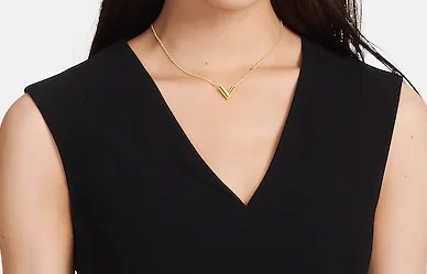 輸入ブランド可愛衣 /LOUIS VUITTON ネックレス エセンシャル V