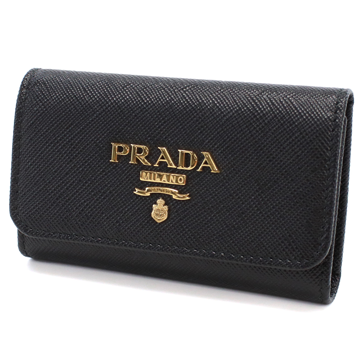 BRAND SHOP REALIZE /プラダ PRADA サフィアーノ 4連キーケース1PG004