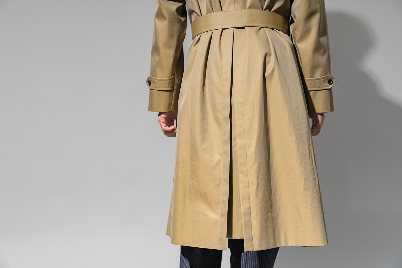 スタイリスト四方章敬監修 ブリティッシュメイドオリジナルコートが