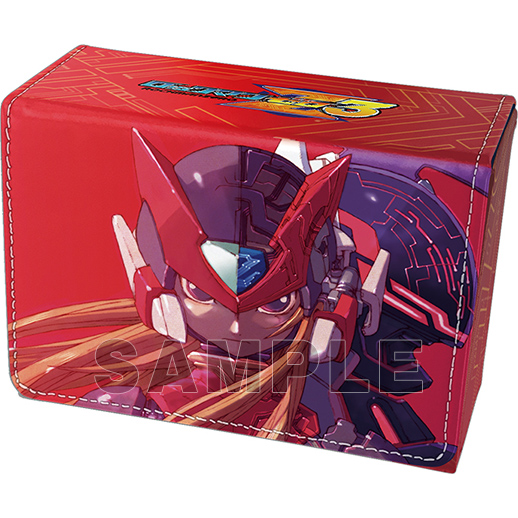 合皮製デッキケースW ロックマン | TCG / サプライ| 株式会社ブロッコリー