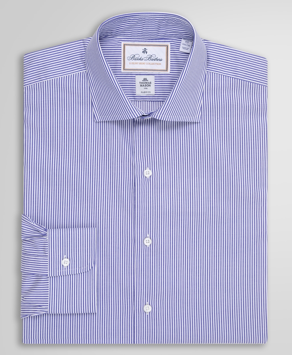マイクロストライプ ドレスシャツ Regular Fit | Brooks Brothers