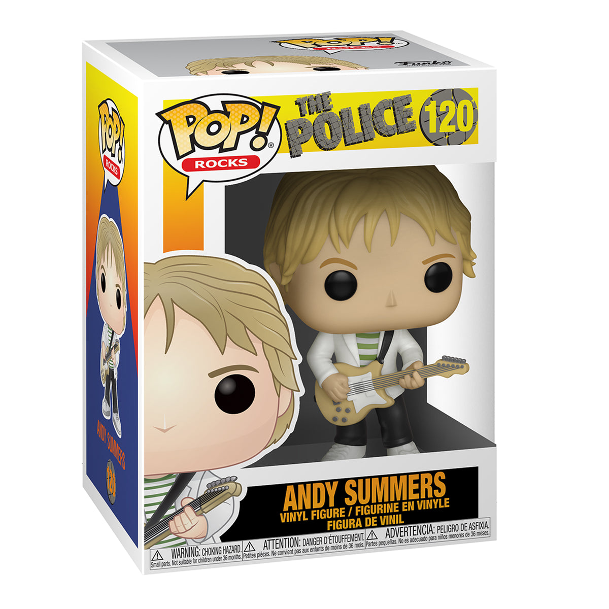 The Police Funko Pop Rocks Figures-Sting Andy Summers Stewart
