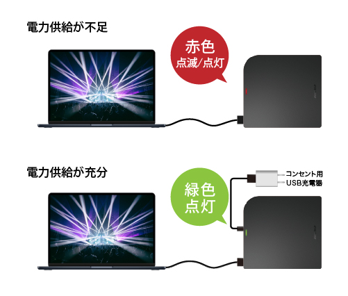 BRXL-PUS6U3-BK/N : ポータブルブルーレイドライブ | バッファロー