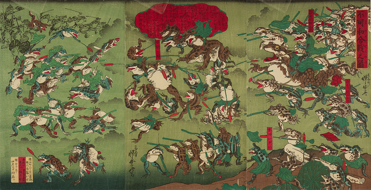 学芸員のコラム | ゴールドマンコレクション これぞ暁斎！ 世界が認め