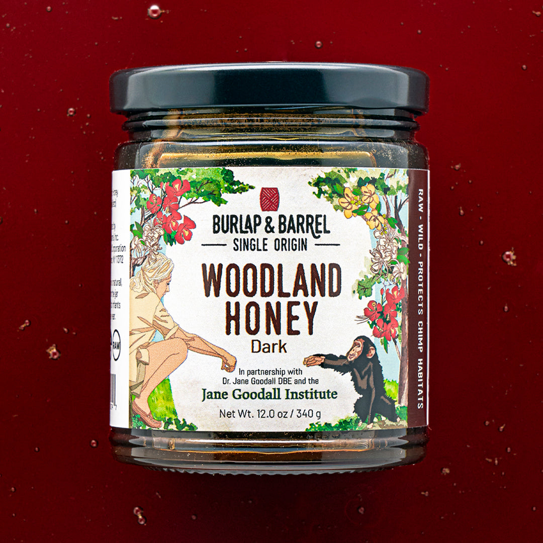Dark Woodland Honey • Raw & Wild from Tanzania | Burlap & Barrel