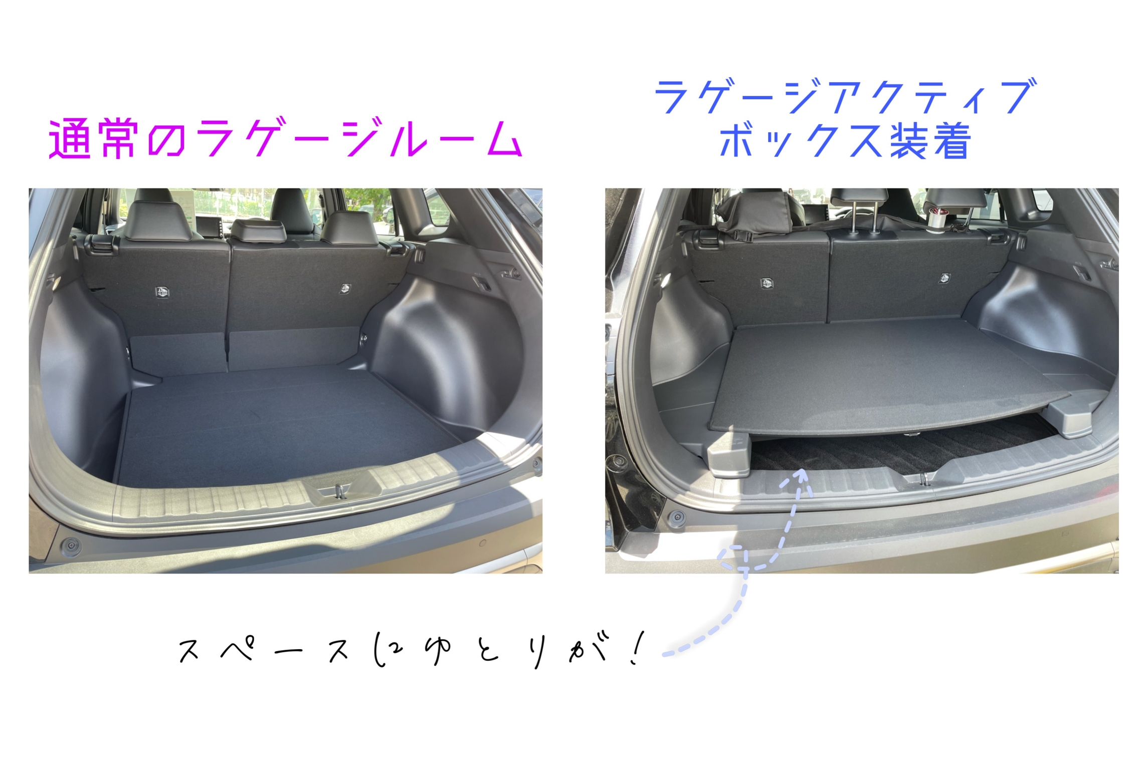 アウトドアにオススメ🎵ラゲージアクティブボックスをスタッフ愛車でご