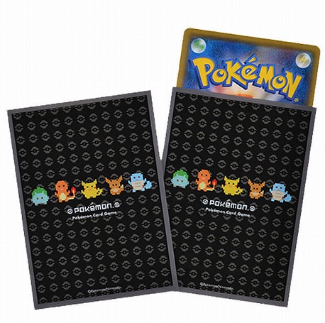 ポケカサプライ】[スリーブ]デッキシールド 『BL Pokemon Black』【64