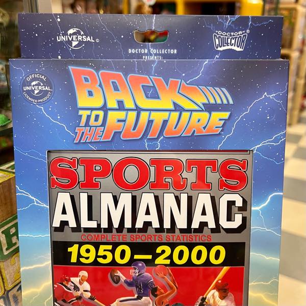 BACK TO THE FUTURE バックトゥザフューチャー スポーツ年鑑 1/1