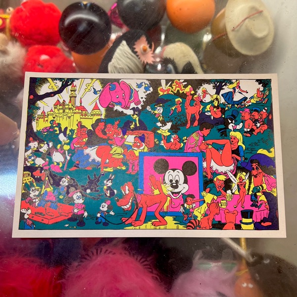 The Disneyland Memorial Orgy サイケデリックポスター 1970年代製