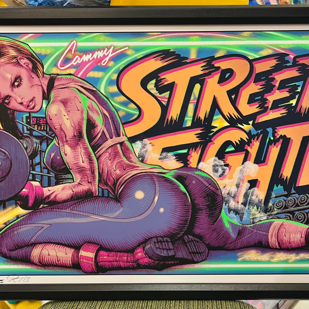 Street Fighter × Rockin'Jelly Bean Series3 “CAMMY” SILK SCREEN