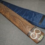本会津桐 福山琴 13弦琴 十三絃箏 伝統工芸品 くり甲 玉縁包み 綾杉