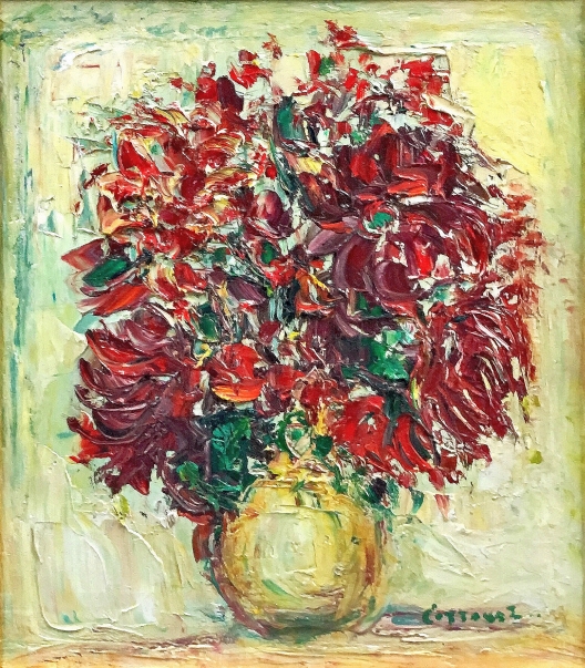 アンドレ・コタボ 赤い花束 6号 | 有限会社 ギャラリー瑞鳳