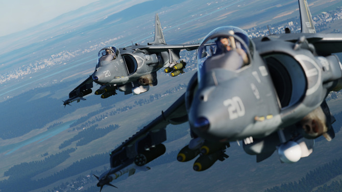 V/STOL機を操れ！フライトシム『DCS AV-8B Night Attack Harrier II