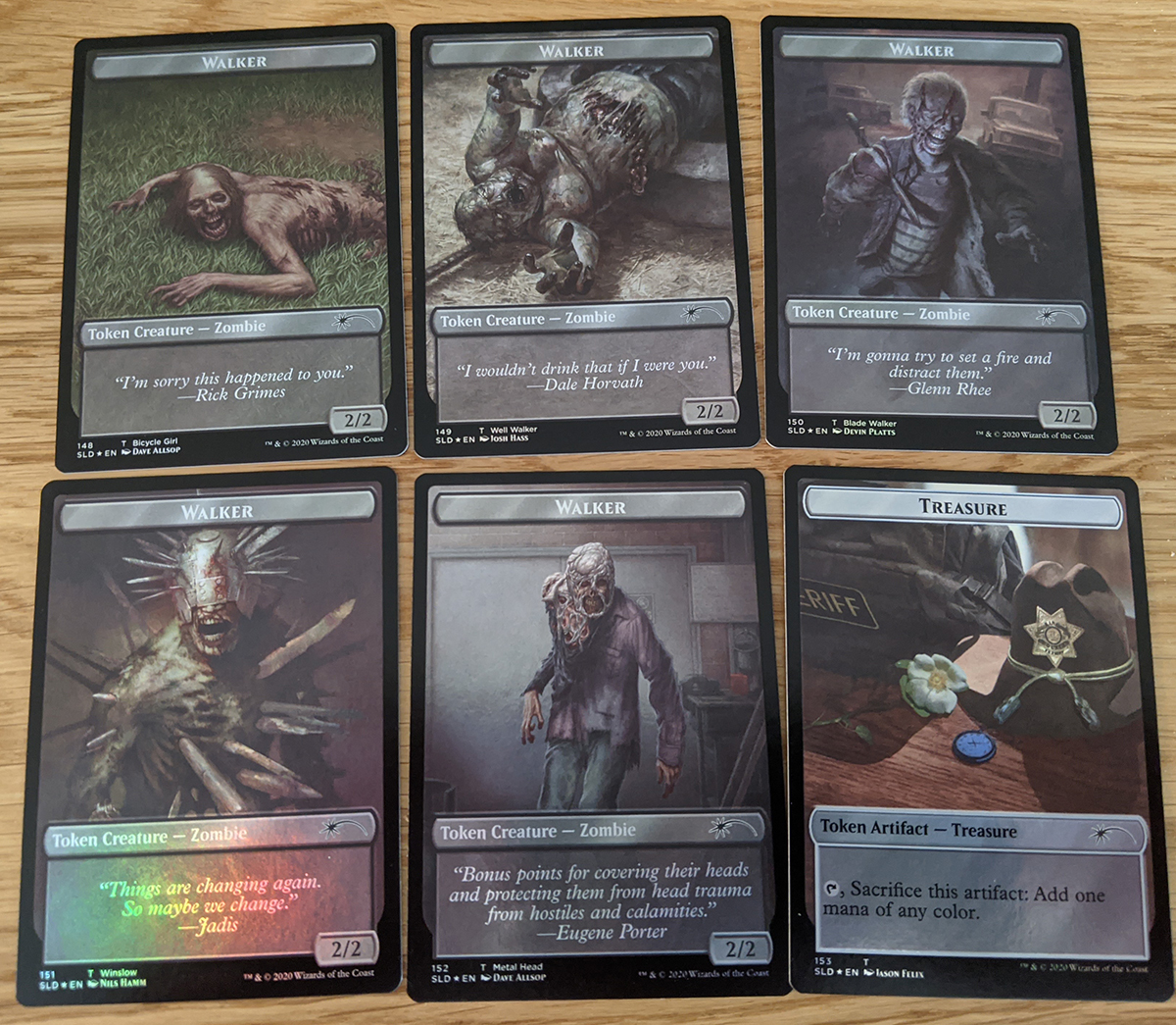 Get A Closer Look At Walking Dead And Magic The Gathering's Secret