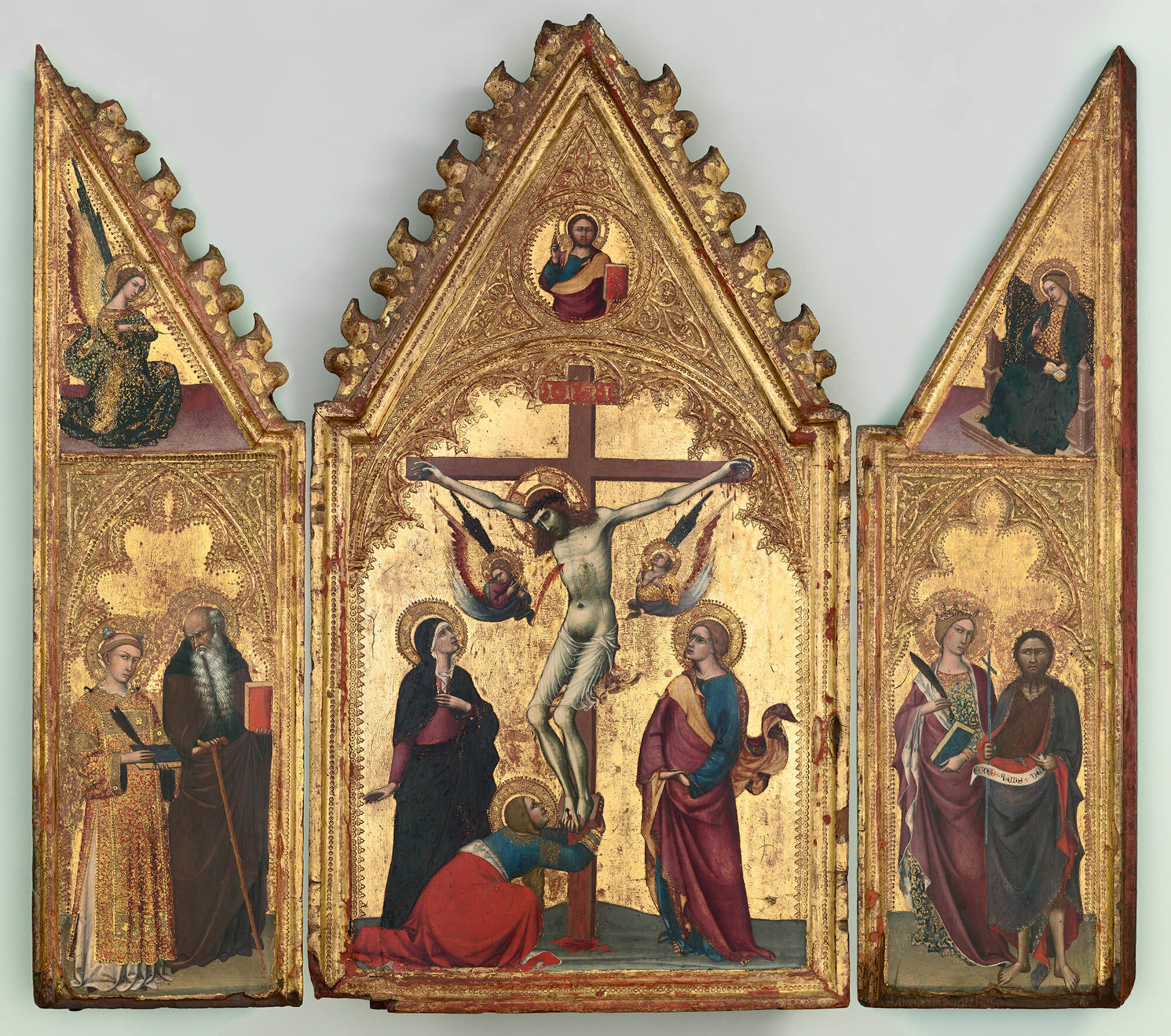 The Crucifixion, with Saints | Isabella Stewart Gardner Museum