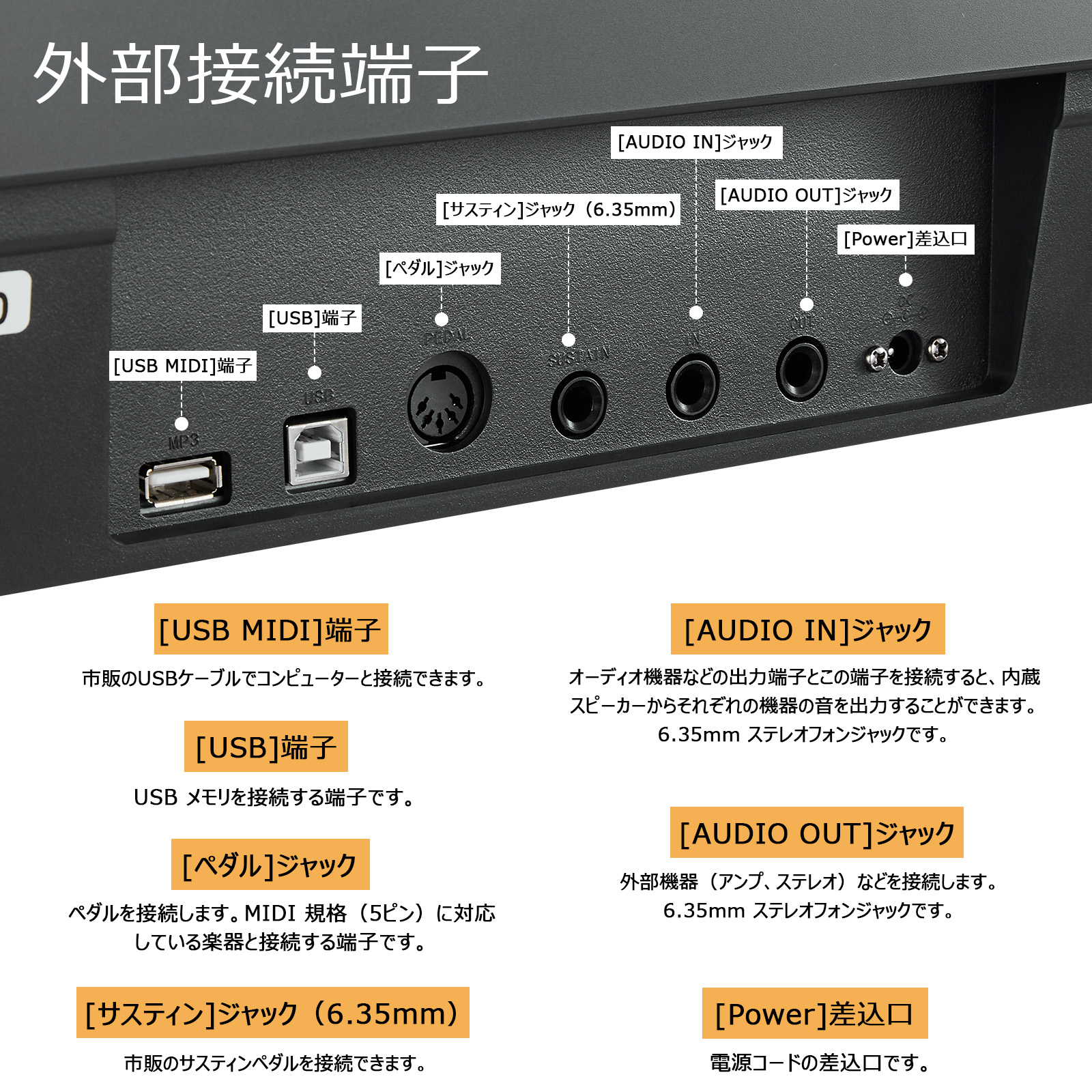 GARVEE 電子ピアノ 88鍵盤 日本語操作ボタン ハンマーアクション鍵盤