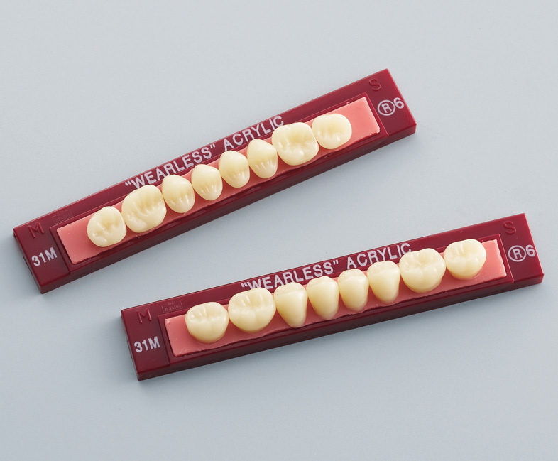 WEARLESS ACRYLIC TEETH POSTERIORS | 株式会社ジーシー