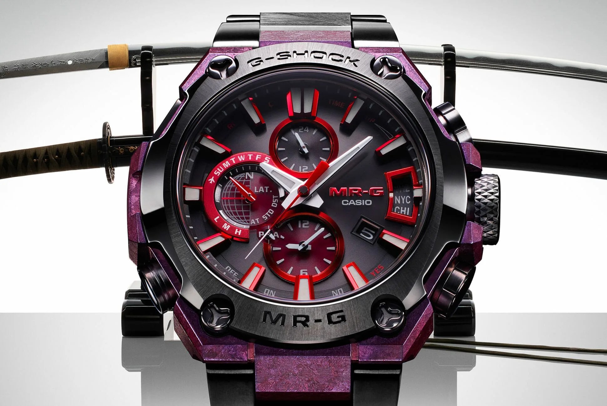 This High-End G-Shock MR-G Watch Will Channel Your Inner Samurai