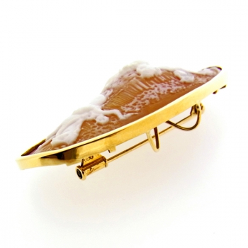 ジェムラインジャパン - 公式サイト - / フルーリオ作K18シェルカメオ