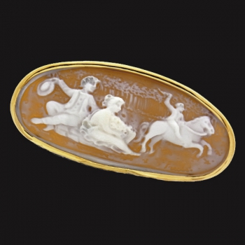 ジェムラインジャパン - 公式サイト - / フルーリオ作K18シェルカメオ