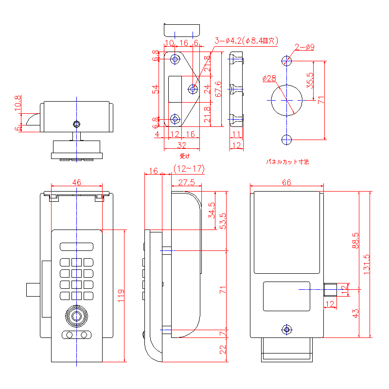L-324 | 電子ロック | ジョー・プリンス竹下株式会社