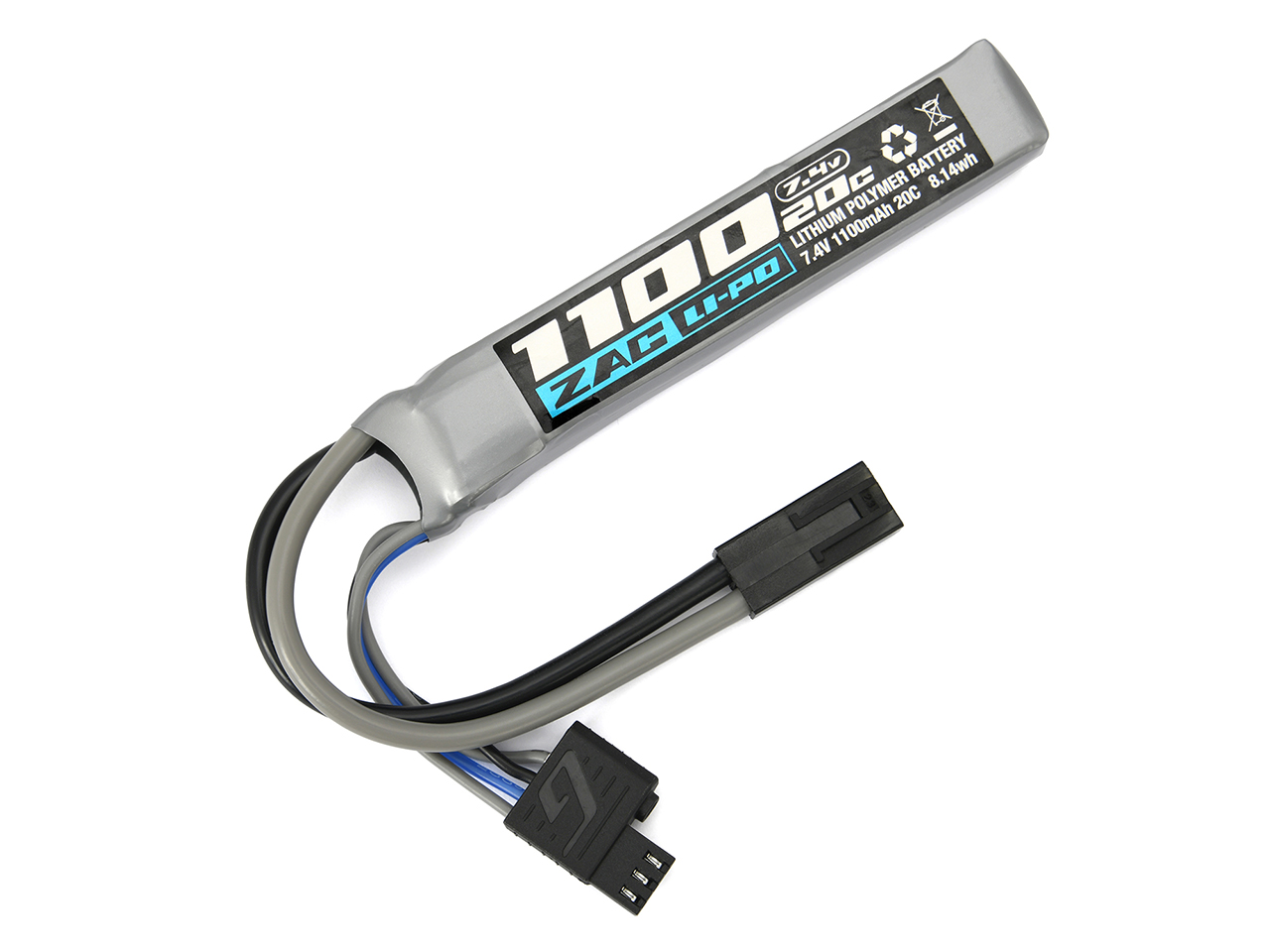 設定不要で簡単充電 エアガン用LiPoバッテリー ZAC LiPo Battery | G