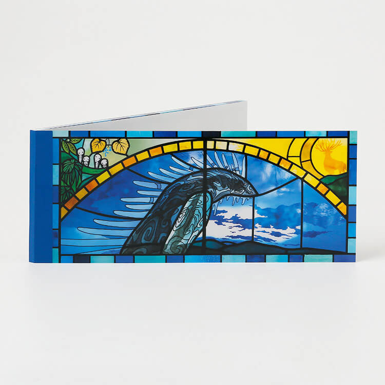 ジブリ美術館ステンドグラス 一筆箋 「もののけ姫」｜三鷹の森ジブリ