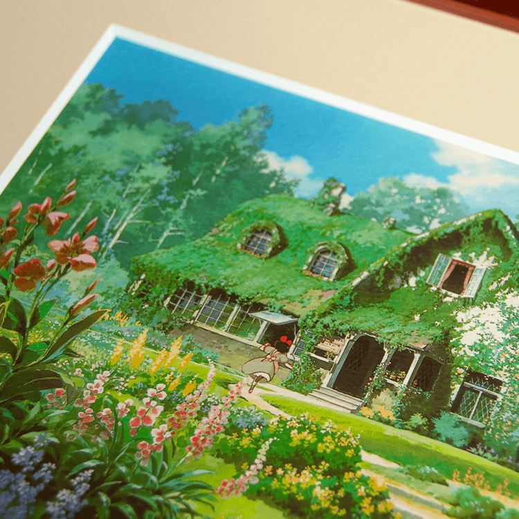 ART OF GHIBLI 魔女の宅急便 アートフレーム 「オキノ邸」｜三鷹の森