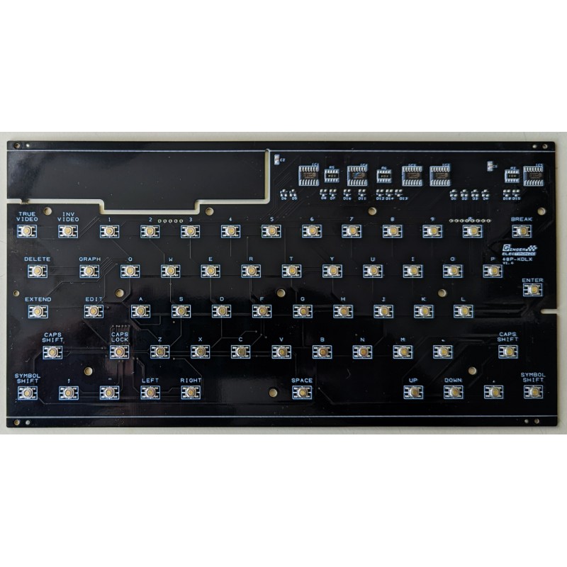 48P-KDLX keyboard for Sinclair ZX Spectrum plus (+) / 128k Kit Kit