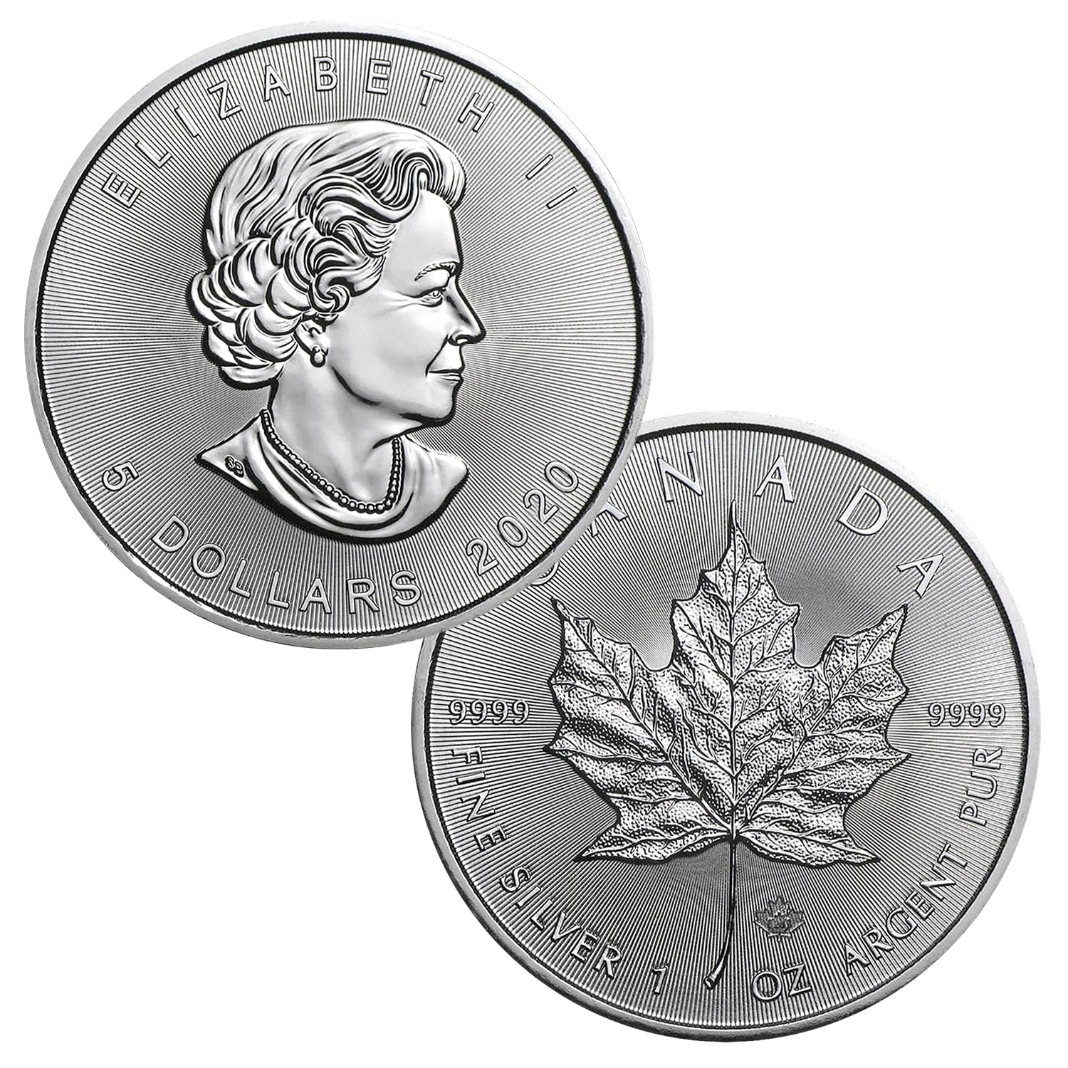 2020Canada1ozSilverMapleLeafse