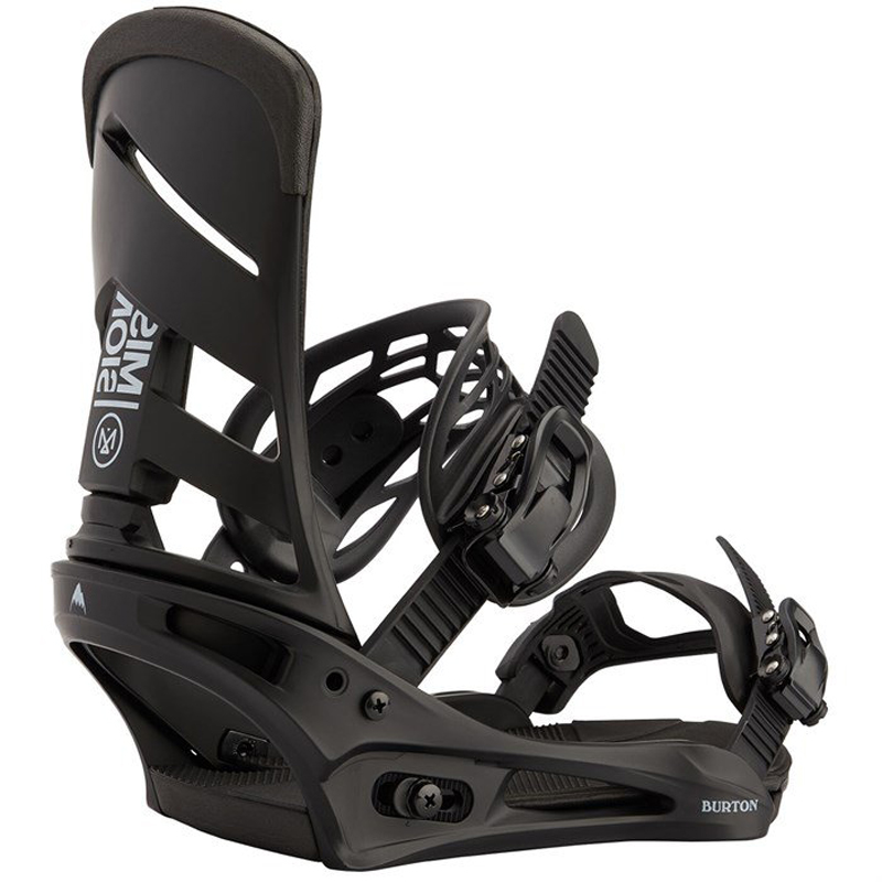 BURTON Men's Mission Re: Flex Snowboard Bindings - 2025 | Great