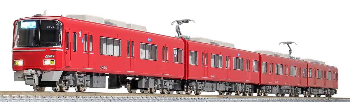 31908＞名鉄3700系（2次車）増結4両編成セット（動力無し）｜Nゲージ