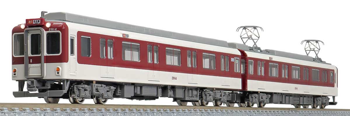 31922＞近鉄2800系（名古屋線・2814編成）増結2両編成セット（動力無し