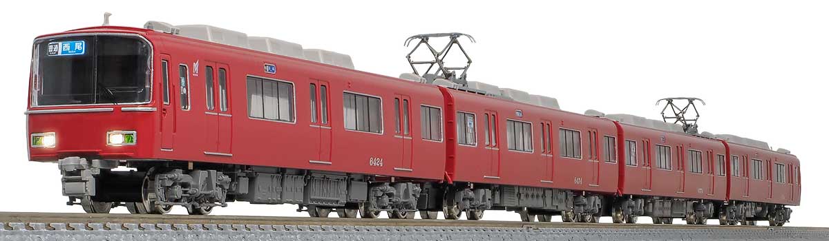 31996＞名鉄6500系（8次車・車番選択式）増結4両編成セット（動力無し