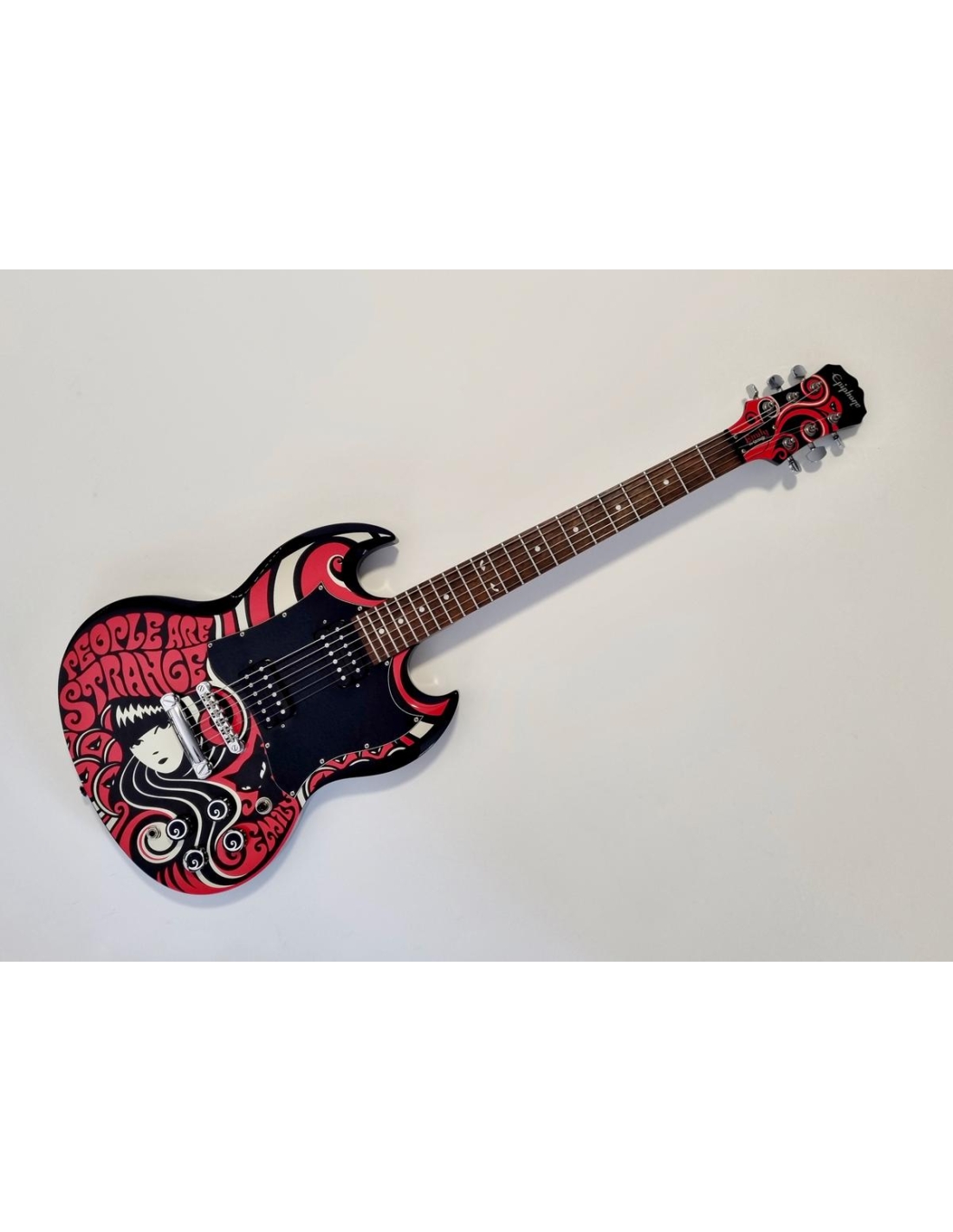 Epiphone Emily the Strange G-310 2005 Ebony with Emily the Strange