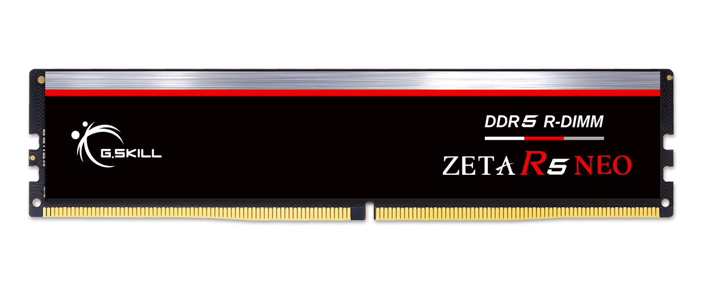 G.SKILL Announces Zeta R5 Neo Series Overclocked DDR5 R-DIMM for