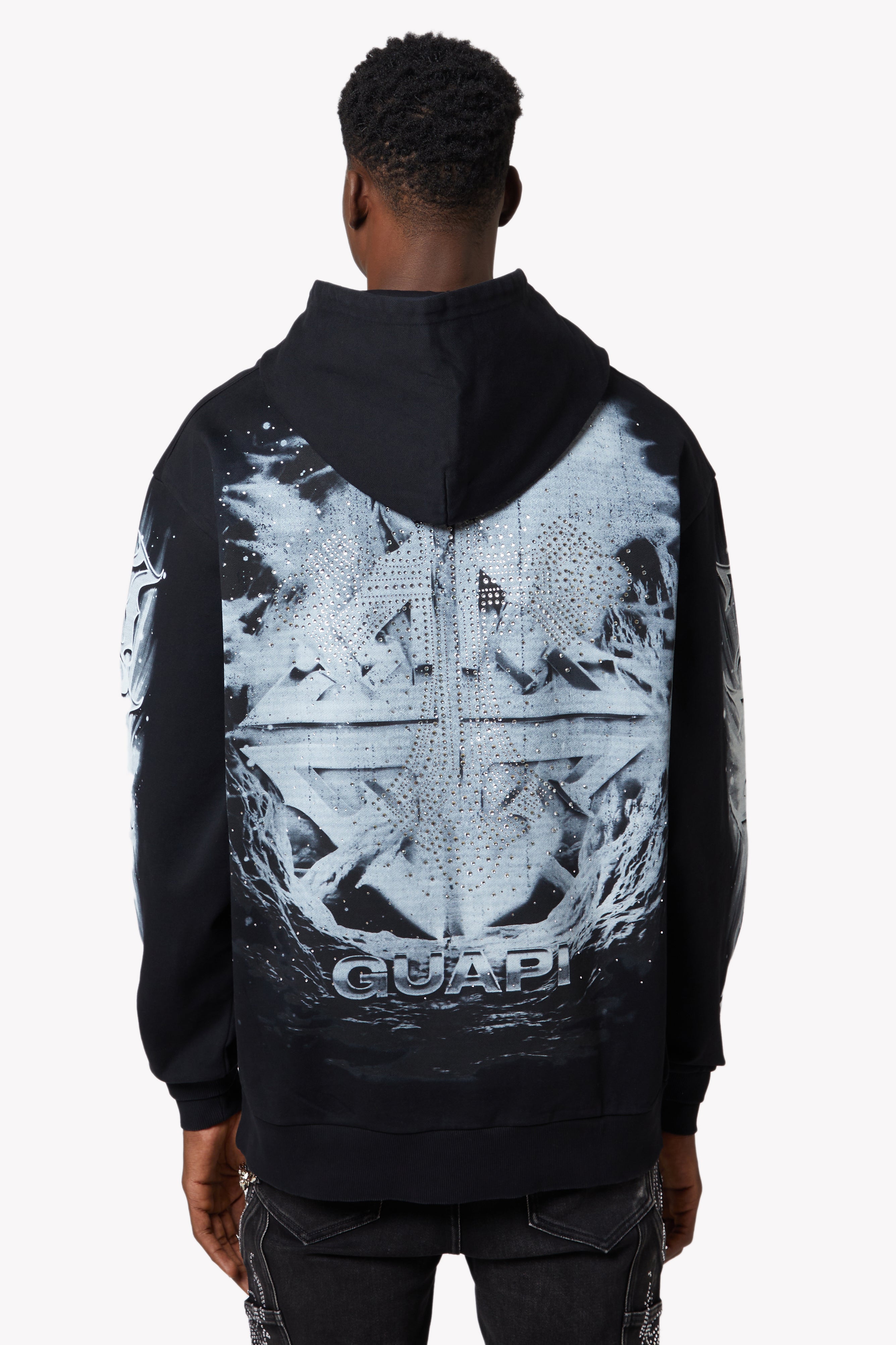 Black Heavens Vault Hoodie V3 – GUAPI CLOTHING FZ-LLC