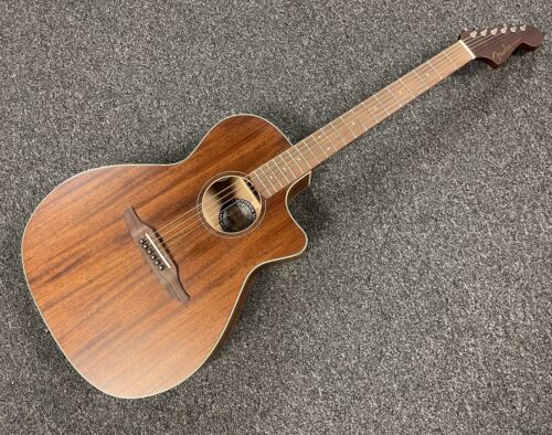 Fender Newporter Special All Mah Acoustic-Electric Guitar, Natural