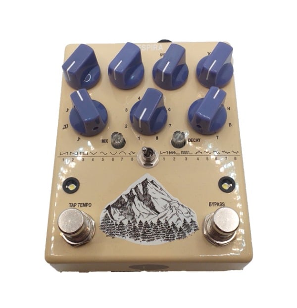 AC Noises Respira - Reverb & LFO Tremolo - Guitar FX Direct