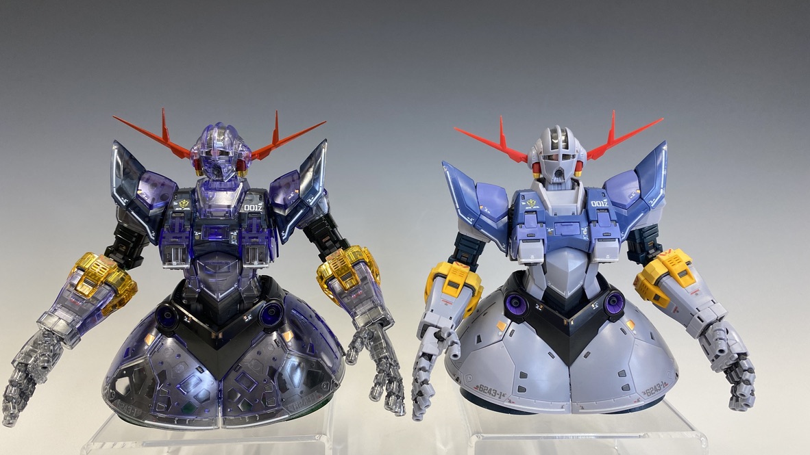限定品レビュー】RG 1/144 ジオング[クリアカラー]＆HG 1/144 バルギル