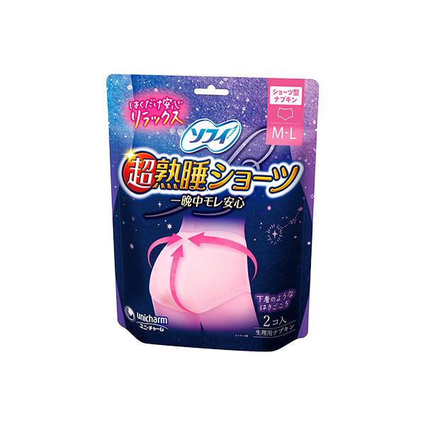 ソフィ 超熟睡ショーツ M-Lサイズ｜ユニ・チャーム ダイレクトショップ